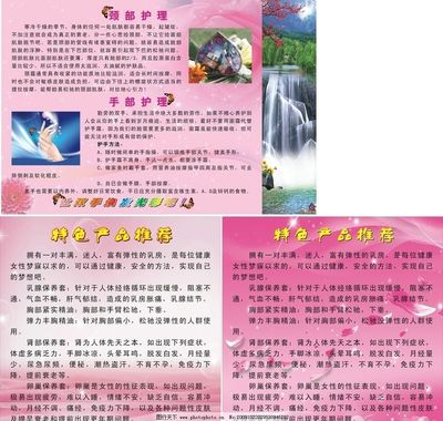 雅颜美容院海报设计 本土美学与现代广告的完美融合